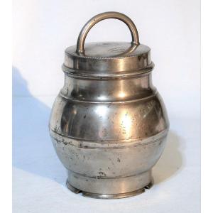 Pewter Supporter  - Paris, 19th Century