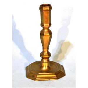 Brass Torch - France, End Of The 17th Century