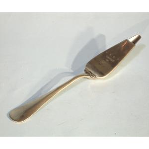 Medicine - Pewter Potion Spoon (tin) - Paris, 19th Century