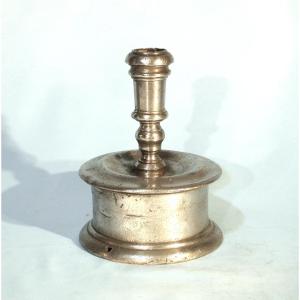 Unpublished - Pewter Torch - Spain (segovia), Circa 1700