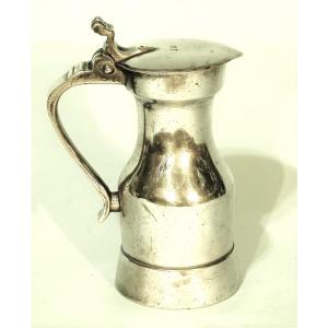 Pewter Wine Pitcher - Paris, 18th Century