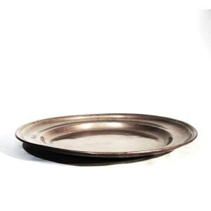 Pewter Dish - Lille, 18th Century
