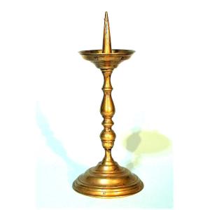 Bronze Pickle Candles, France, Circa 1700