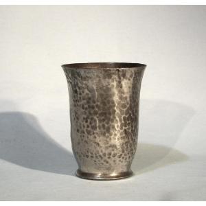 "art Deco" Pewter Cup - Netherlands, Circa 1925