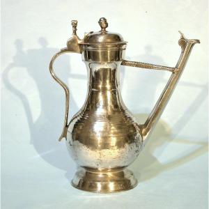 "stegkanne" Pewter Ewer - Berne, 18th Century