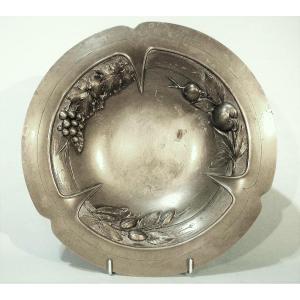 "art Deco" Pewter Cup By F. Cortesi