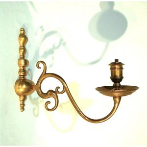 Three Brass Wall Lights