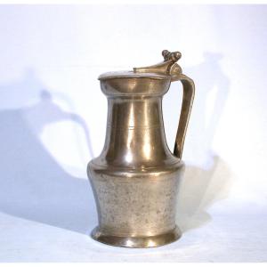 Pewter Wine Pitcher - Bordeaux, Circa 1700