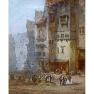 Painting - Oil On Canevas By Leonard Saurfelt