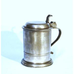 Rare Pewter Tank - Turku (finland), Circa 1834