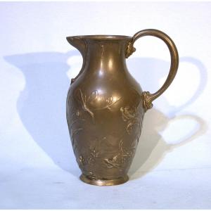 Wmfb Silver-plated Art Nouveau Pitcher