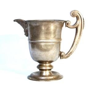 Pewter Ewer - Paris Or Lyon, 18th Century