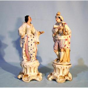 Porcelain Group - The Bagpiper 19th Century