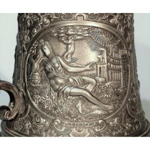 Pewter Tank After François Briot, 19th Century