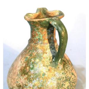 Terracotta Jug - Iran Or Syria, 13th / 14th Century