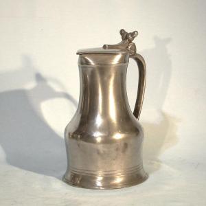 Pewter Wine Pitcher - Caen, Circa 1800