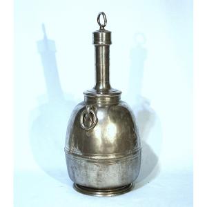 Pewter Wine Bottle - Toulouse, 18th Century