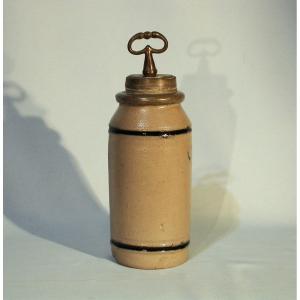 Stoneware Bottle - Alsace (?), 19th Century