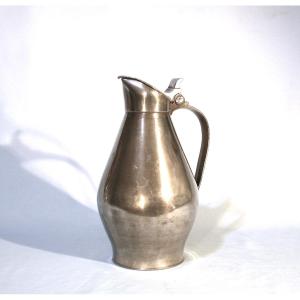 Pewter Cider Jar - Lower Normandy, 19th Century.