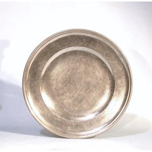 Small Pewter Dish - Libourne, Circa 1700