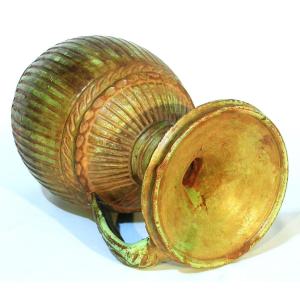 "ghorraf" - Earth Oil Jug - Morocco, Circa 1900