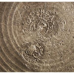 Pewter Dish - Lisieux (normandy), XVIII Th C.