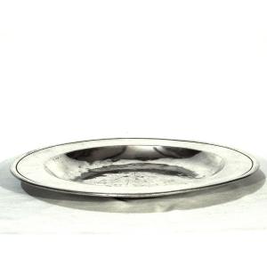 Pewter Dish - Germany, Mid 18th C.