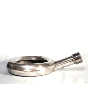 Medicine, Comfort - Bed Basin In Pewter - Besançon, 19th C