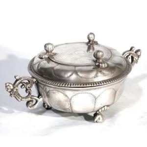 Pewter Bowl - Basel (switzerland), 18th Century