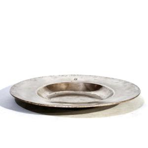 Very Rare "cardinal" Dish - Semur-en-auxois, 17th C