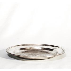Pewter Plate - Northern Germany Or Netherlands - 18th Century