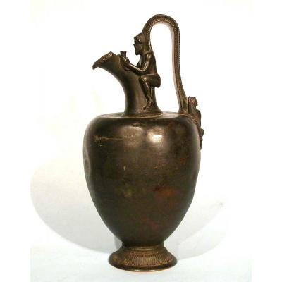 Bronze Ewer - Greece, XIX Th Century
