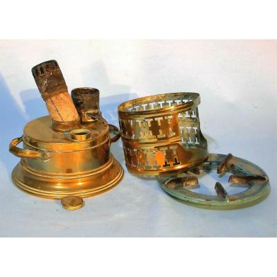 Brass And Cast Iron Alcohol Stove