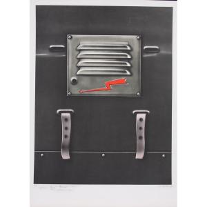 Large Lithograph Peter Klasen, Signed In Pencil By The Artist And Ea 