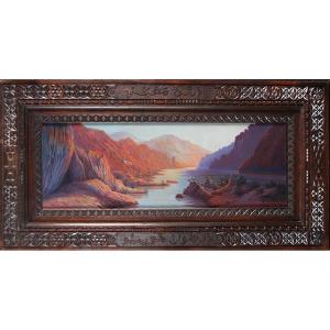 Orientalist, 147 Cm, By Antoine Joriot, Dated: 1941