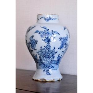 Earthenware Pot From Delft Early Eighteenth.  Promo Jusqu'au 30 Avril 2026