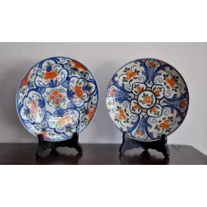Two Delft Earthenware Plates - Eighteenth Century.  Promo Jusqu'au 30 Avril 2026