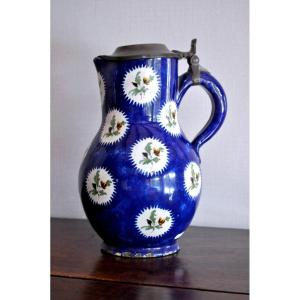 Pitcher -pot In Brussels Earthenware - XVIIIth