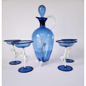 Art Deco - Liquor Set (fritz Lampl 1892-1955)