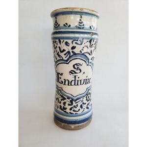 Albarello - Medicine Pot - 17th Century Earthenware