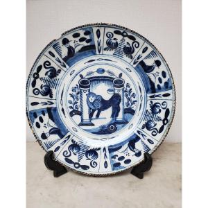 1 Delft Earthenware Dish - 17th Century.  Promo Jusqu'au 30 Avril 2026