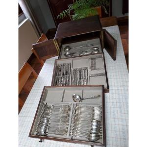 Wiskemann Brand 93 Piece Housewife + 4 Christofle Pieces.