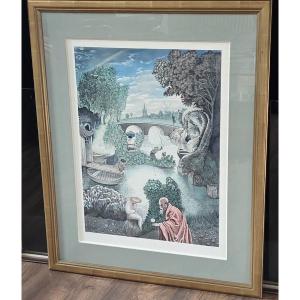 Degans Xavier (1949-) - Lithograph Artist's Proof