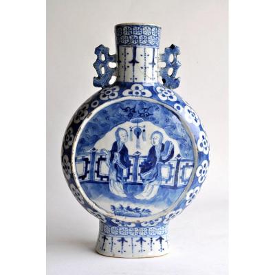 China - Porcelain Gourd Vase - XVIIIth.  
