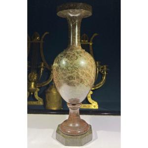 Cornish Serpentine Vase, England 19th Century