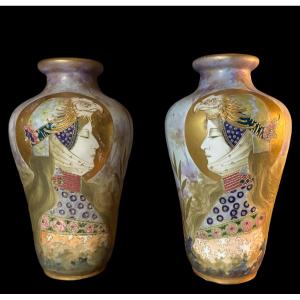 “germania Or The Allegory Of Germany” Model By Nikolaus Kannhäuser For Amphora, Circa 1900