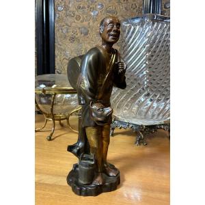 Meiji Period Bronze Okimono (1868-1912)