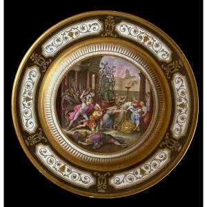 Royal Plate Of Naples - Service From The Aeneid By Domenico Venuti