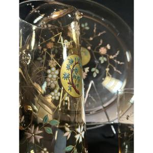 Baccarat Japonisme Circa 1880