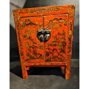 Chinese Red Lacquer Furniture Early 19th Century